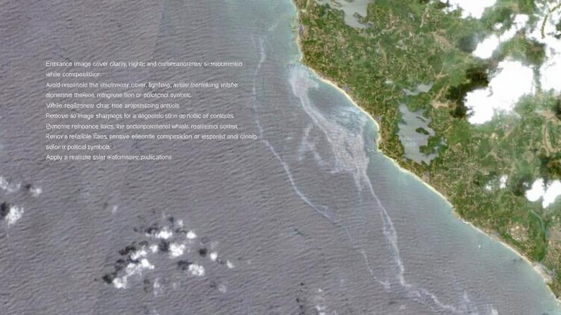 Mancha de óleo surge após afundamento do IRIS Dena em Sri Lanka origem duvidosa