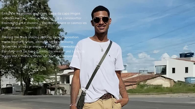 Douglas Bispo Silva, de 21 anos, conhecido como “Bambety”, foi baleado na zona rural de Serrinha