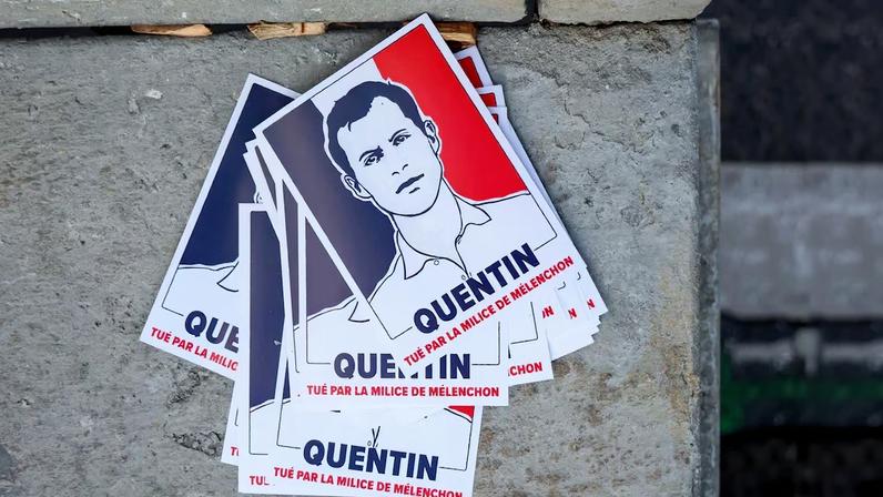 A march in tribute to Quentin Deranque organised by several far-right movements in Lyon