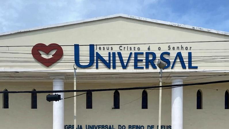 Igreja Universal, sede em Itinga. Foto: Reprodução/Redes sociais