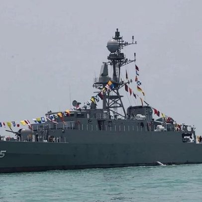 Águas do Sri Lanka sob vigilância após naufrágio de navio de guerra iraniano