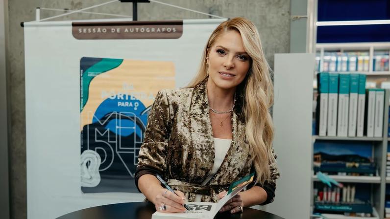 Aryane Garcia, organizadora da obra e idealizadora do Agrotalk Meeting