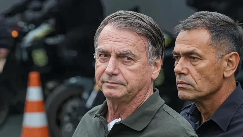 O ex-presidente Jair Bolsonaro