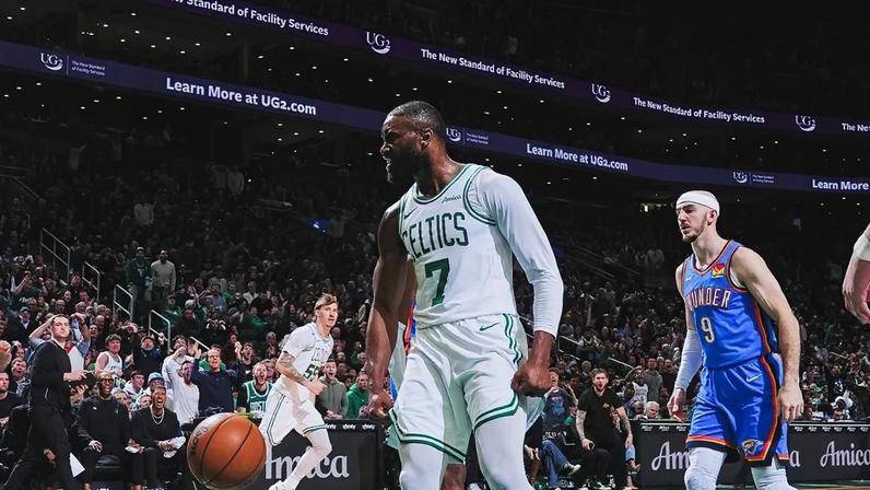 Jaylen Brown Celtics Thunder