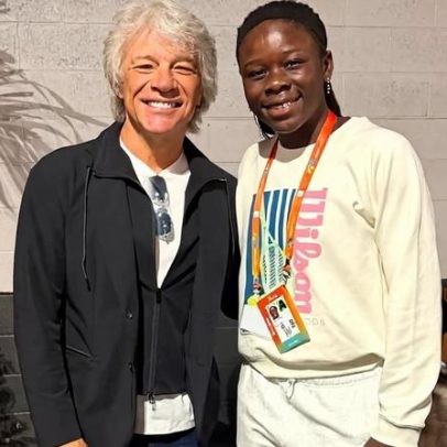 Jon Bon Jovi encontra astros no Miami Open