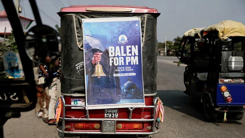 Campanha no Nepal pode eleger Balendra Shah ao poder