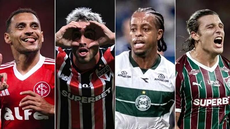 Alan Patrick, Calleri, Keno e Canobbio brilham no Brasileirão da RECORD