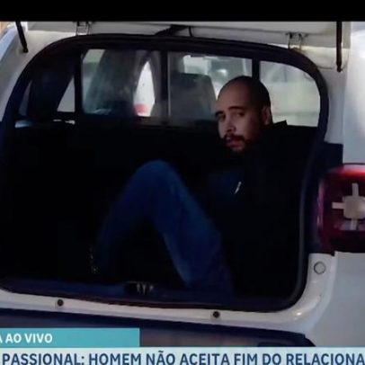 Homem que não aceitava fim do relacionamento atropela atual da ex-companheira