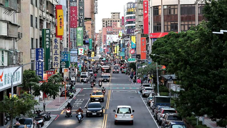 Vehicles drive on a street, at New Taipei city, Taiwan December 9, 2024. REUTERS/Ann Wang