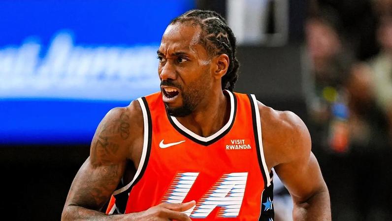 Kawhi Leonard Clippers Warriors