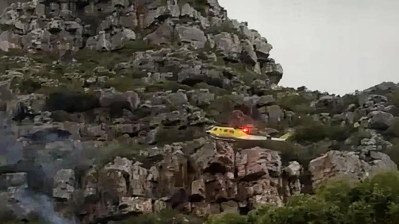 Helicóptero Bell UH-1: queda na África do Sul