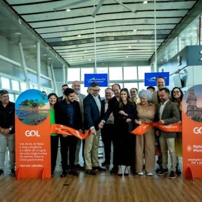 GOL inaugura rota internacional entre Nordeste e Cone Sul