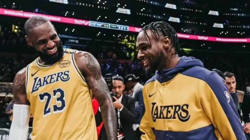 LeBron afirma que Bronny James merece vaga na NBA