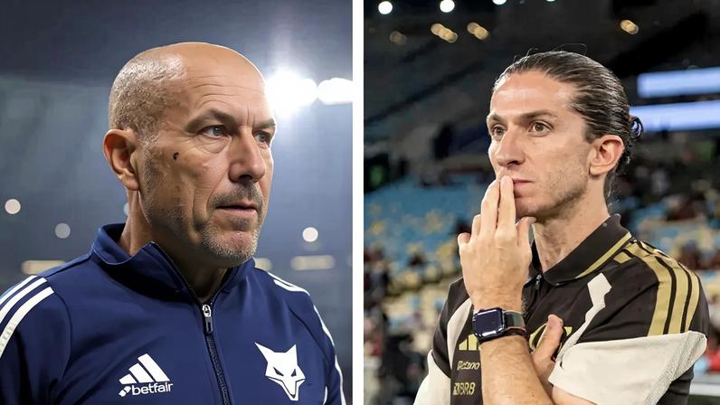 Estilo de Leonardo Jardim no Cruzeiro difere do de Filipe Luís no Flamengo