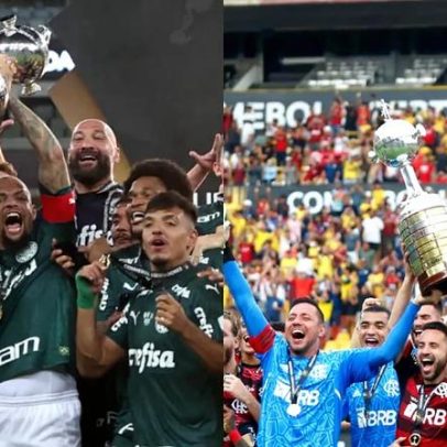 IFFHS coloca Flamengo e Palmeiras no Top 5 mundial dos últimos anos