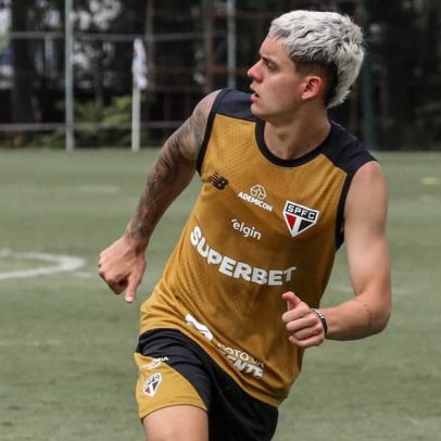 São Paulo negocia com a CBF para liberar Lucca da Seleção Sub-20