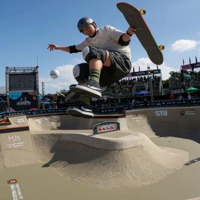 Brasileiros avançam para a final do park no Mundial de Skate