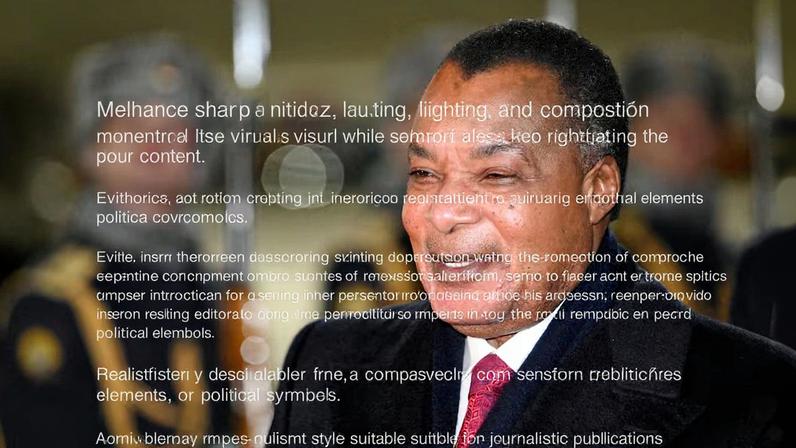 President of the Republic of the Congo Denis Sassou Nguesso arrives for the BRICS Summit in Kazan