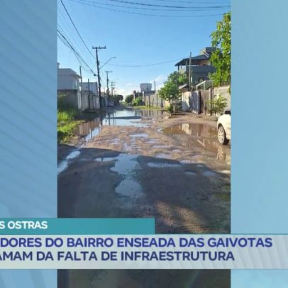 Moradores de bairro em Rio das Ostras reclamam de infraestrutura