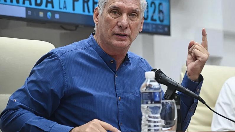 “Cada cubano sabe qual papel e qual missão deve desempenhar na defesa”, diz o presidente de Cuba, Miguel Díaz-Canel