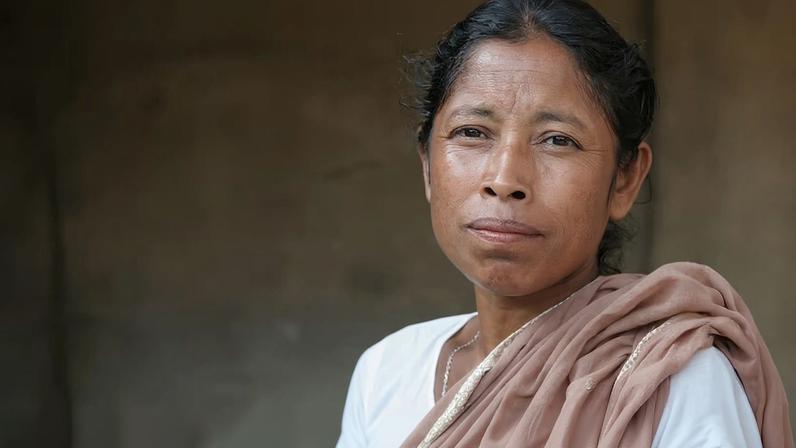 Mulher em Bangladesh, onde cristãos enfrentam o aumento da perseguição