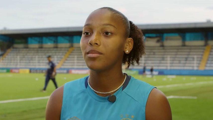 Allyne destaca envolução técnica e física no clube