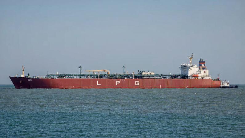 LPG carrier, Shivalik, arrives at Mundra Port via the Strait of Hormuz
