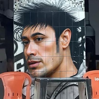 Neymar brinca ao comentar desenho dele feito em bar