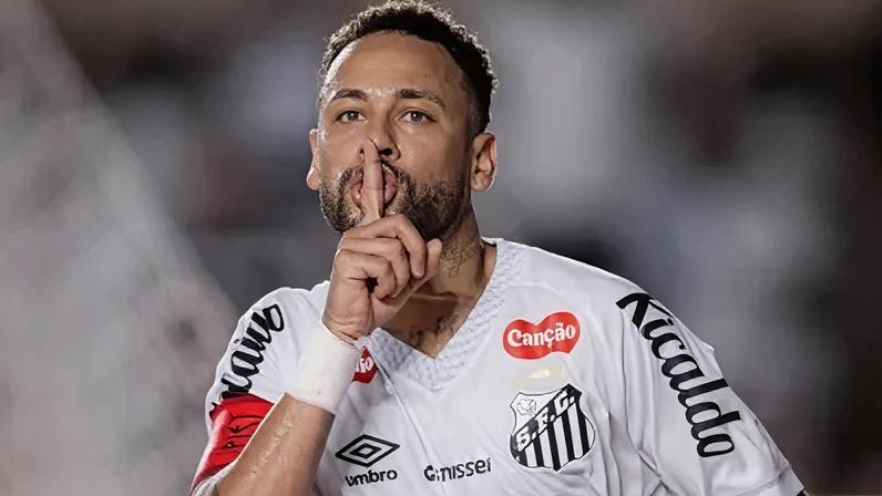 Neymar provoca torcida do Vasco após gol