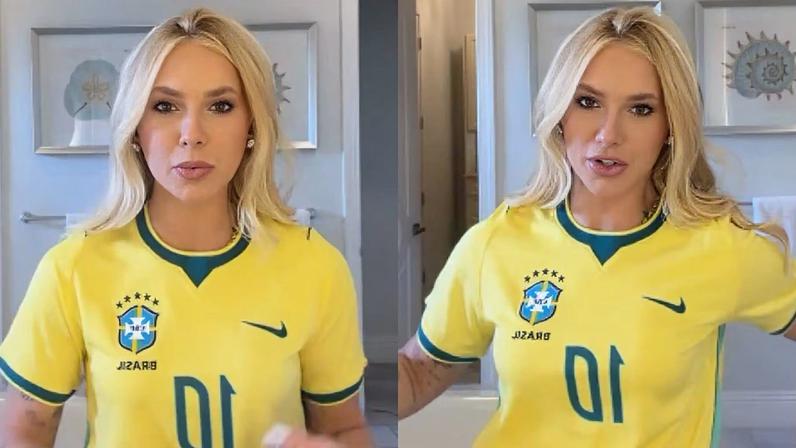Virginia Fonseca está pronta para torcer pelo Brasil
