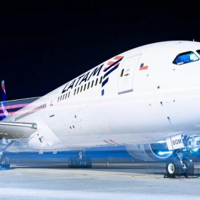 LATAM realiza primeiro voo de longa distância com Wi-Fi a bordo no 787-9