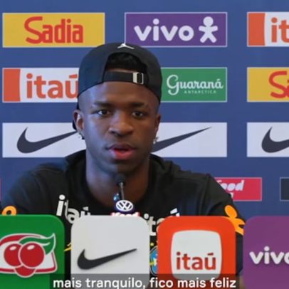 Vinicius Jr afirma que quer dar muito orgulho ao Brasil