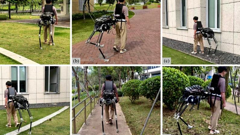 Robô centauro reduz esforço humano e aumenta força em terrenos difíceis (Imagem: Reprodução)