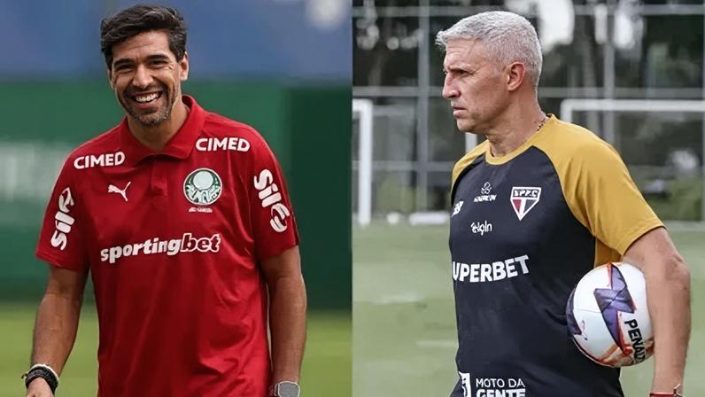 Palmeiras, de Abel Ferreira, e São Paulo, de Crespo, fazem semi do Paulistão