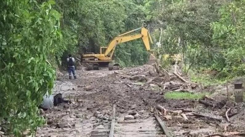 Peru suspende trens para Machu Picchu após deslizamentos na via