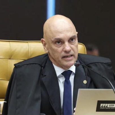 Alexandre de Moraes nega ter viajado em aviões de Vorcaro