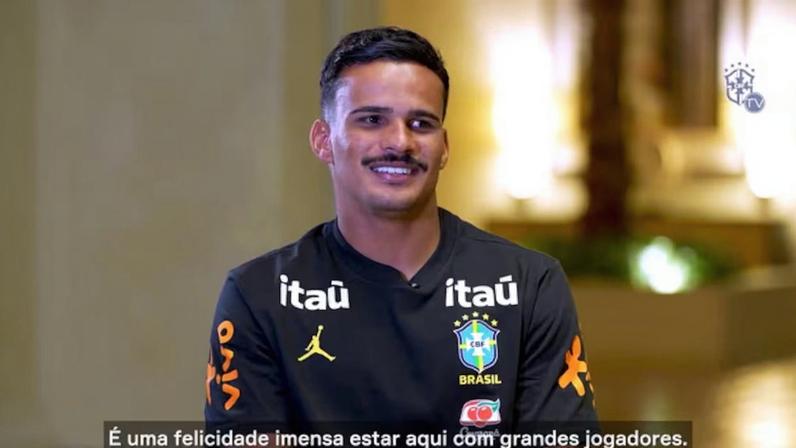 O jogador do Cruzeiro falou sobre a primeira oportunidade pela Seleção Brasileira.