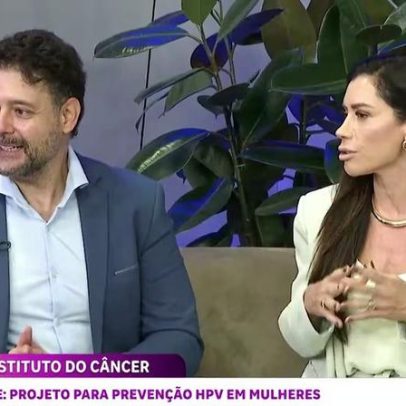 NAIC registra visita de Dr. Marcelo Antunes e Priscila Antunes à Record