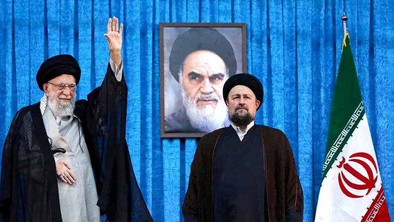 36th anniversary of the death of the leader of Iran's 1979 Islamic Revolution, Ayatollah Ruhollah Khomeini, at Khomeini's shrine in southern Tehran