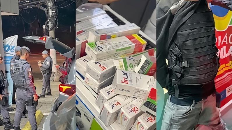 Caso ocorreu na Avenida Giovanni Gronchi