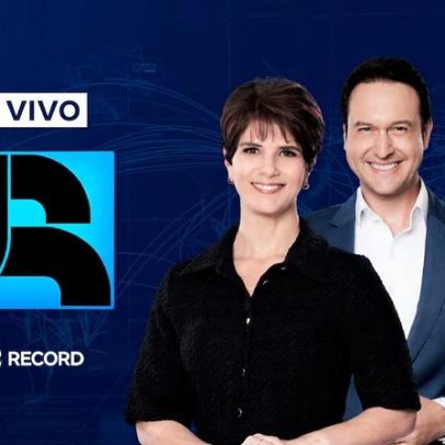 Jornal da Record vai ao ar ao vivo a partir de agora