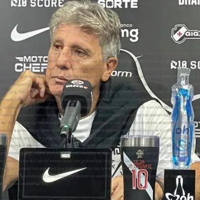 Renato Gaúcho celebra estreia do Vasco com vitória sobre o Palmeiras