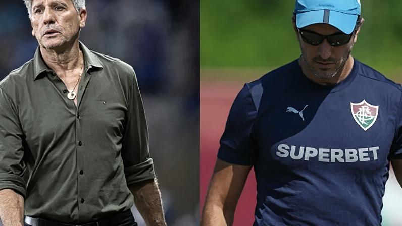 Renato Gaúcho e Luís Zubeldía se encontram no Maracanã