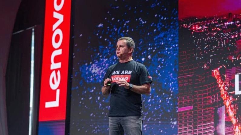 Ricardo Bloj, presidente da Lenovo no Brasil, no Tech Works Brasil 2026