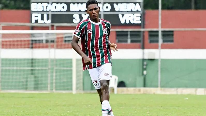 Richard Wendel em ação pelo Fluminense (Foto: Leonardo Brasil/ Fluminense FC)