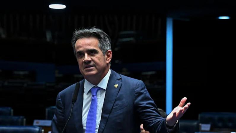 Senador Ciro Nogueira (PP-PI) em pronunciamento no Senado, em julho de 2025.