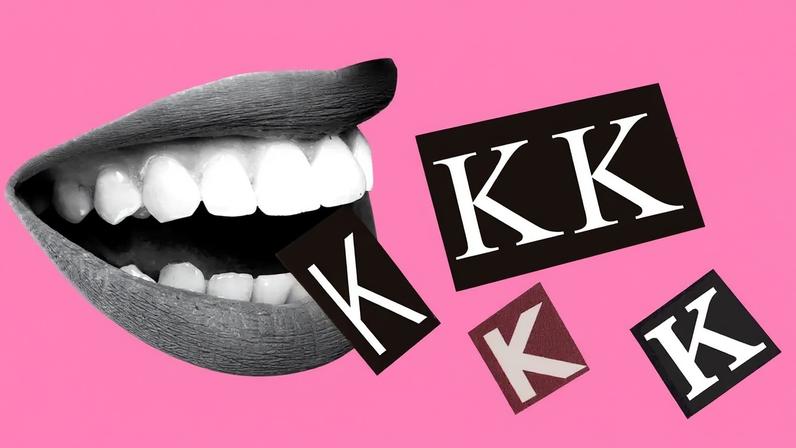 Por que a letra k é usada para representar risadas online