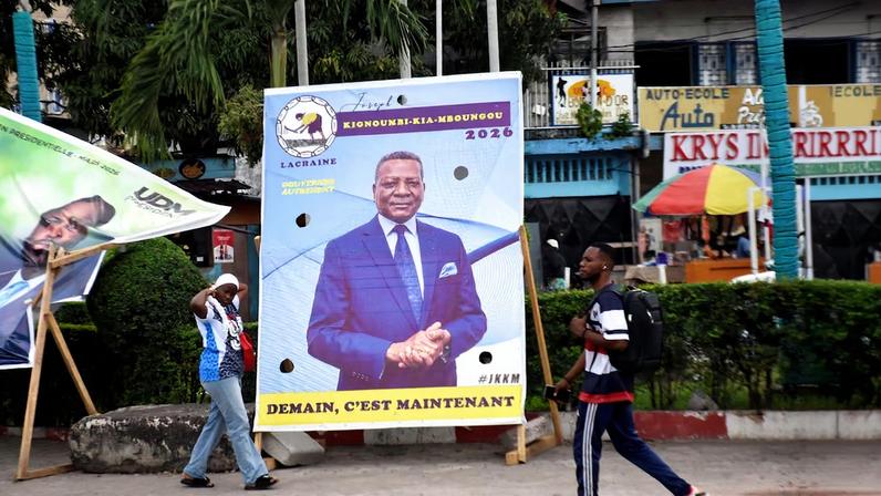 Candidatos de oposição disputam eleição presidencial na República do Congo