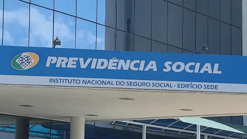 Fachada de prédio do INSS (Instituto Nacional do Seguro Social)