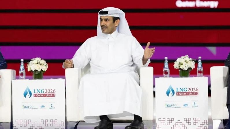 Na imagem, Saad Sherida al-Kaabi, ministro da Energia do Qatar e presidente da QatarEnergy
